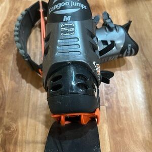 Kangoo Jumps Rebound Shoes in Black and Orange